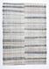 7x10 Yellow Black Striped Vintage Rug, 220x304Cm