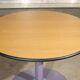 Memphis Style Dining Table in Steel and Melamine, 1980s