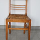 6 seated beech chairs mulched