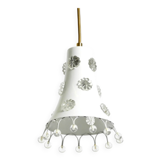 Beautiful small mid-century pendant lamp by Emil Stejnar in a trumpet shape