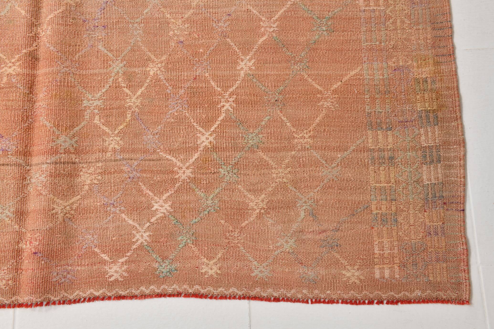 5x8 Turkish Kilim Rug, 154x254Cm