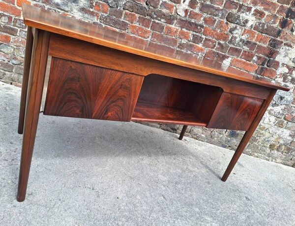 Bureau Arne Vodder en palissandre, meuble danois design
