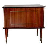 Vintage rotating bar cabinet