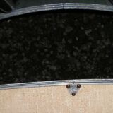 Pair of chrome chairs in formica Plastilux