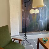 Vintage metal tripod tripod lamp