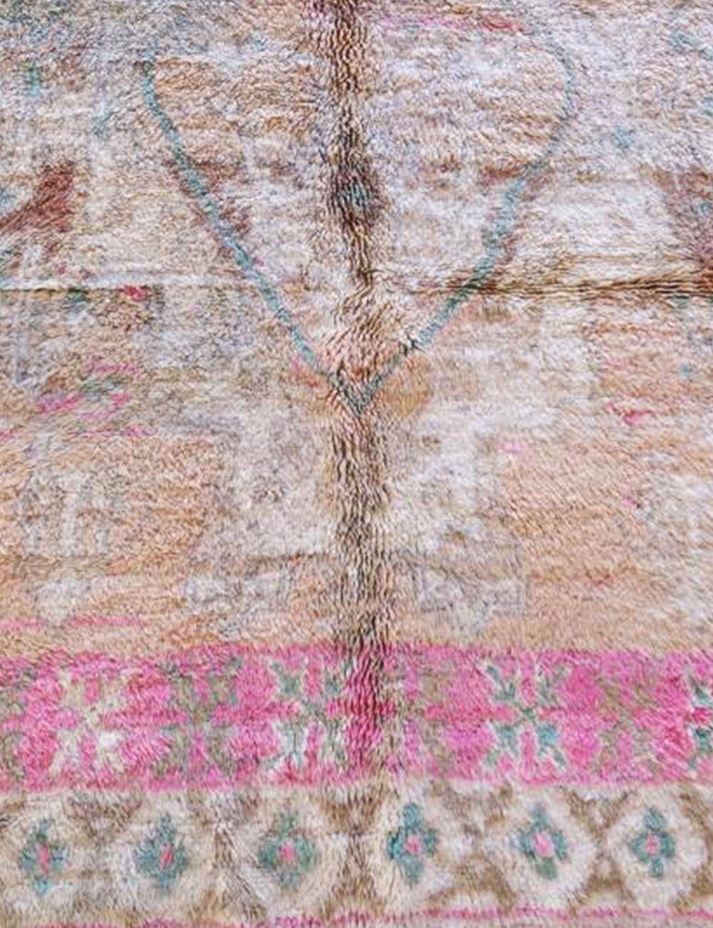 Vintage Moroccan Rug - 418 x 210 cm