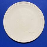 Assiette en faïence bleue