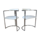 Pair of white chairs design