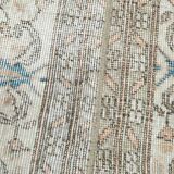 Vintage Oushak runner rug, staircase decoration 64x273.