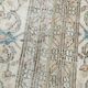 Vintage Oushak runner rug, staircase decoration 64x273.