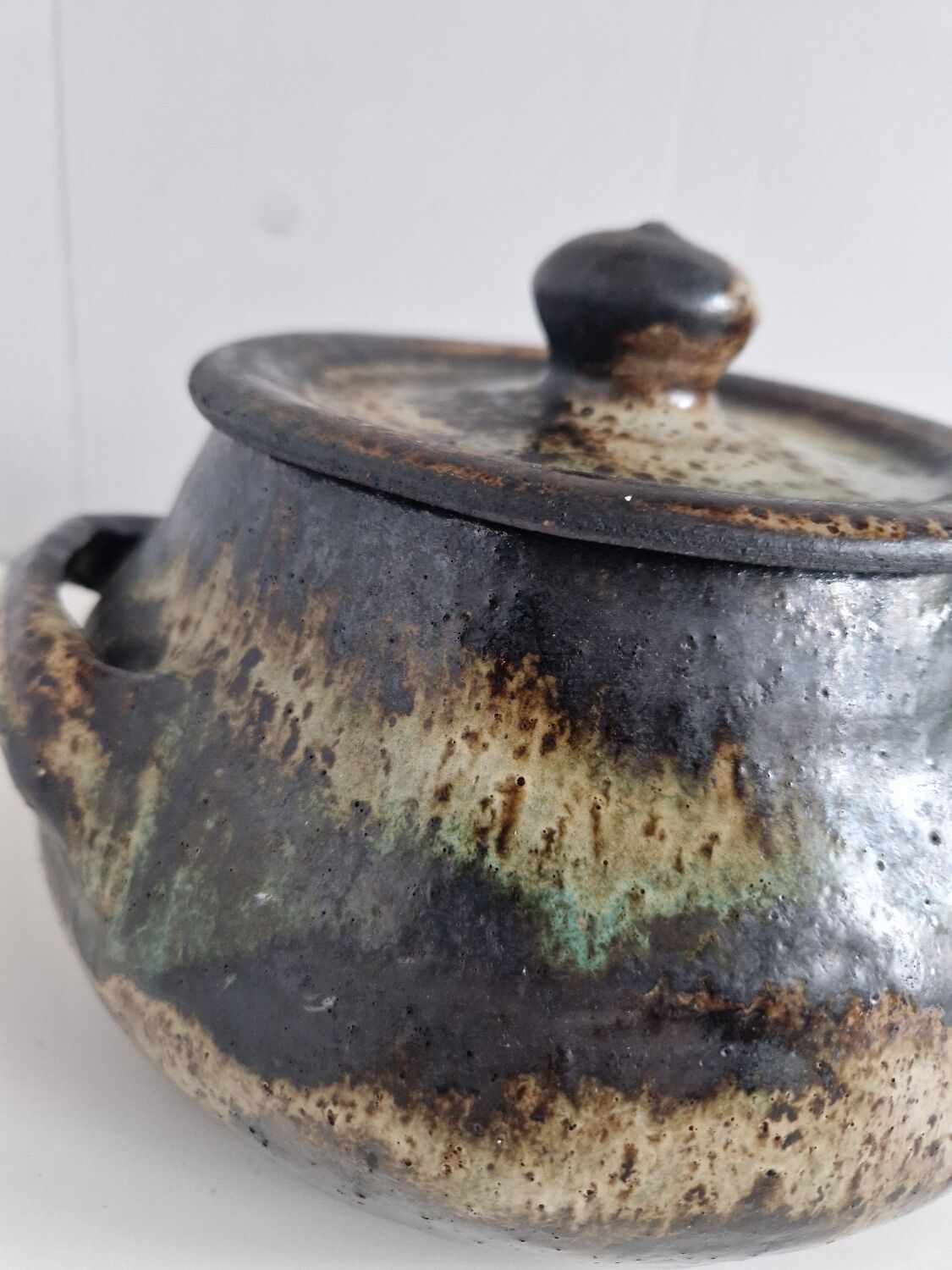 Small Glazed Earthenware Soup Tureen