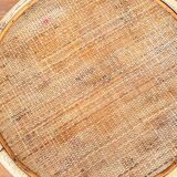 Rattan coffee table / end table, circa 1950