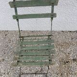 9 folding garden chairs