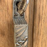 Parisian wardrobe raw wood 1920