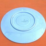 Cup / saucer for lunch hand-painted floral decoration france stamp lc