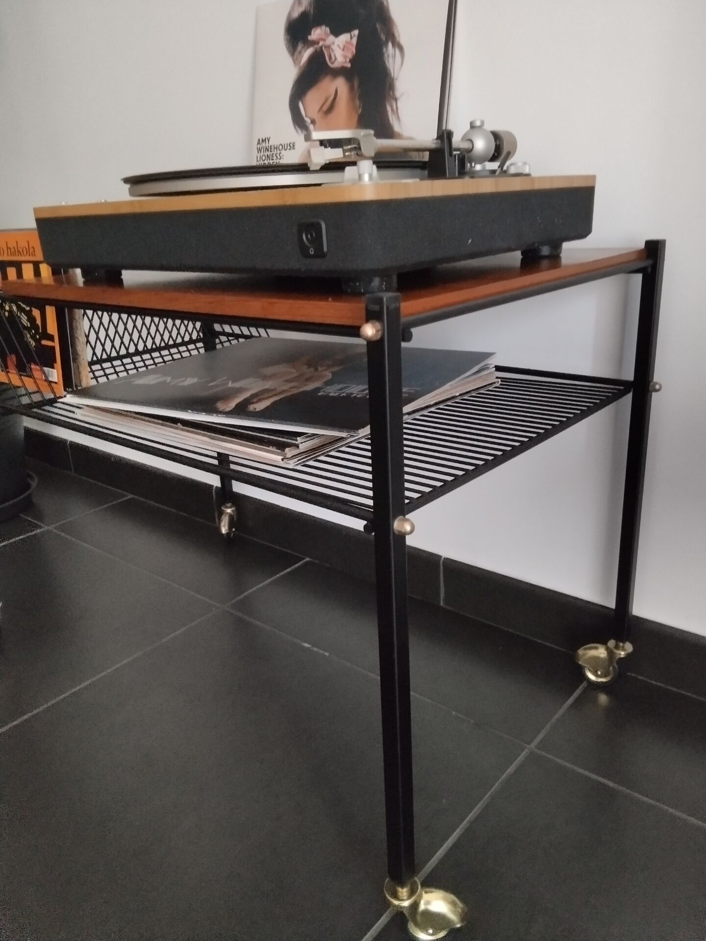 Meuble vinyle vintage années 60/70