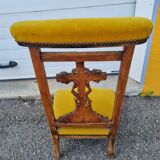 Prayer chair vintage oratory