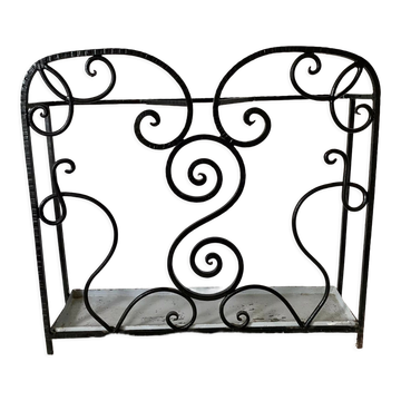 Wrought iron umbrella stand
