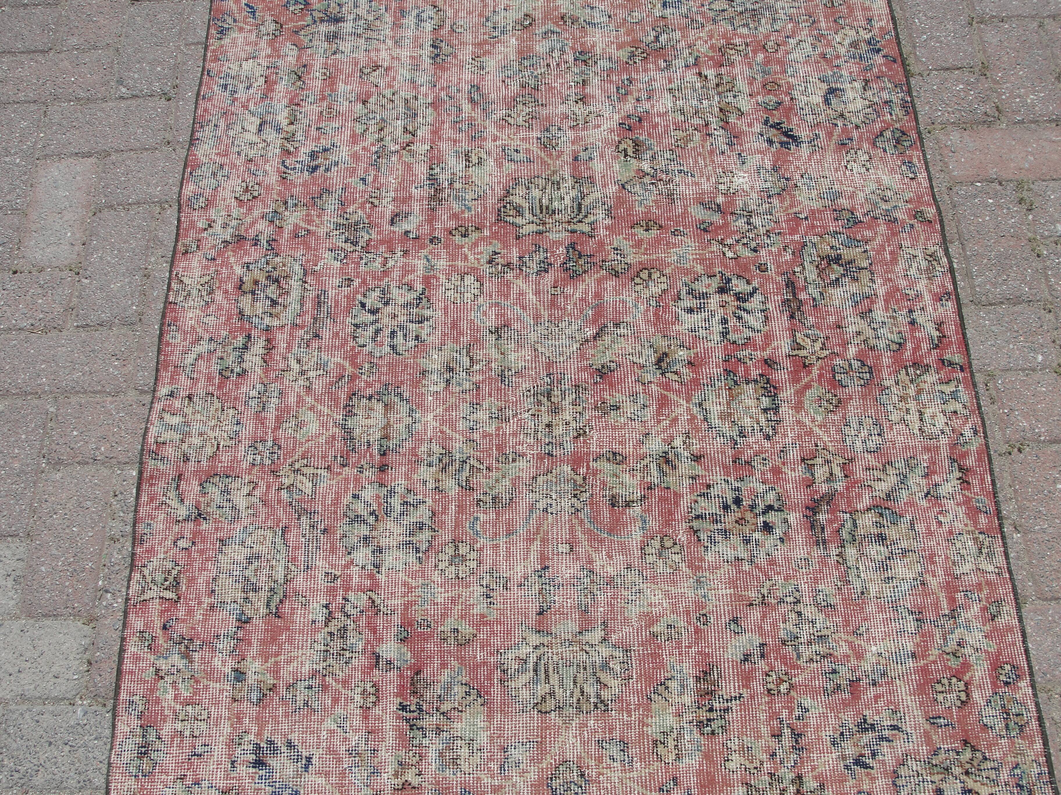 Oushak handmade kilim area small rug