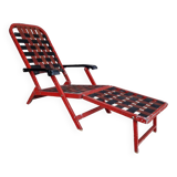 Deck chair from the deck of the liner France