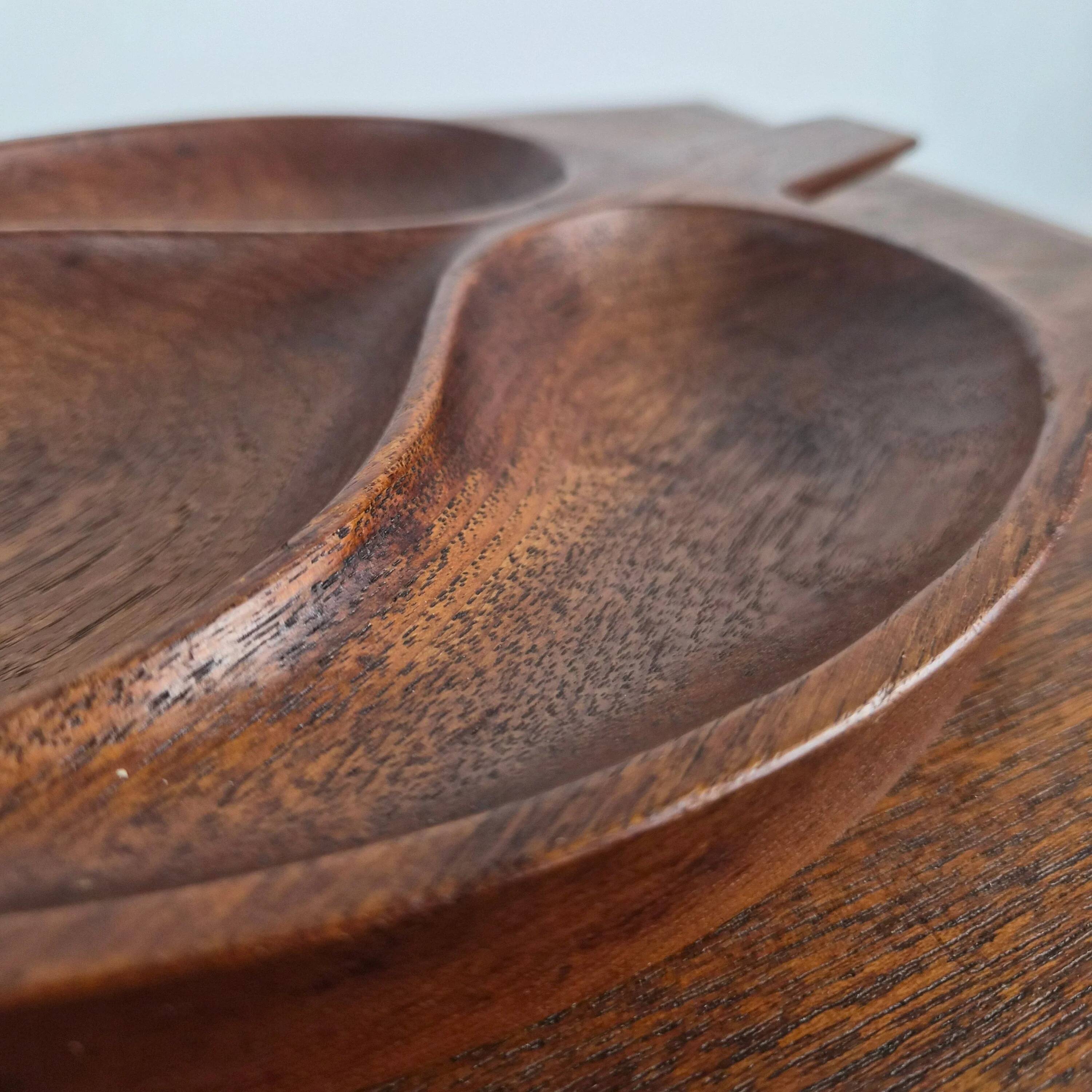 Teak plateau by Laur Jensen, Denmark, 1960