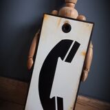 Enamelled phone plate