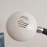 Industrial style gooseneck white table desk lamp