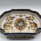 Table centre in earthenware in the style of gien.