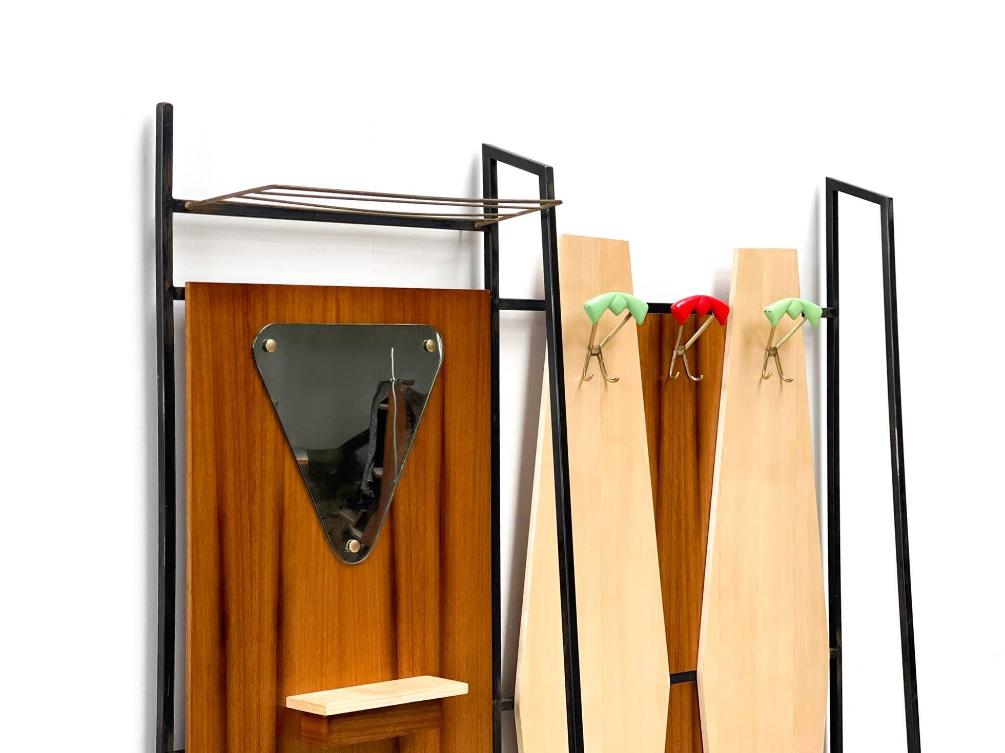 XL veneer Italian coat rack