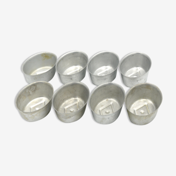 Set of 8 aspic molds