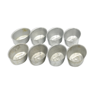 Set of 8 aspic molds