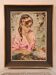 Oil portrait signed Betty Raphaël "the reader"