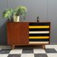 Jiri Jiroutek Yellow sideboard model U458 by Interier Praha 1960s