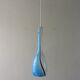 Vintage Murano pendant lamp Luciano Vistosi Italy 1960s