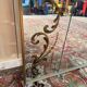 Venetian Style Art Nouveau Double-Sided Mirror – Gilded Brass – H. 230 cm