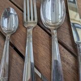 Silver plated cutlery set 84g Noel Collet hallmark