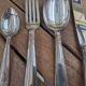Silver plated cutlery set 84g Noel Collet hallmark