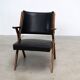 Leather lounge chair by Dal Vera