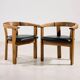 Vintage Oak Armchair by Lars Gangsø, 1970s
