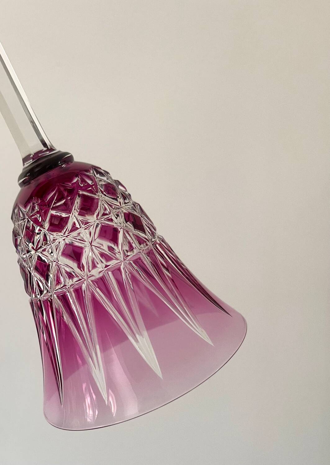 Saint-Louis crystal glass.