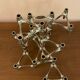 Set of 10 candle holders by Ceasar Stoffi and Fritz Nagel for Quist