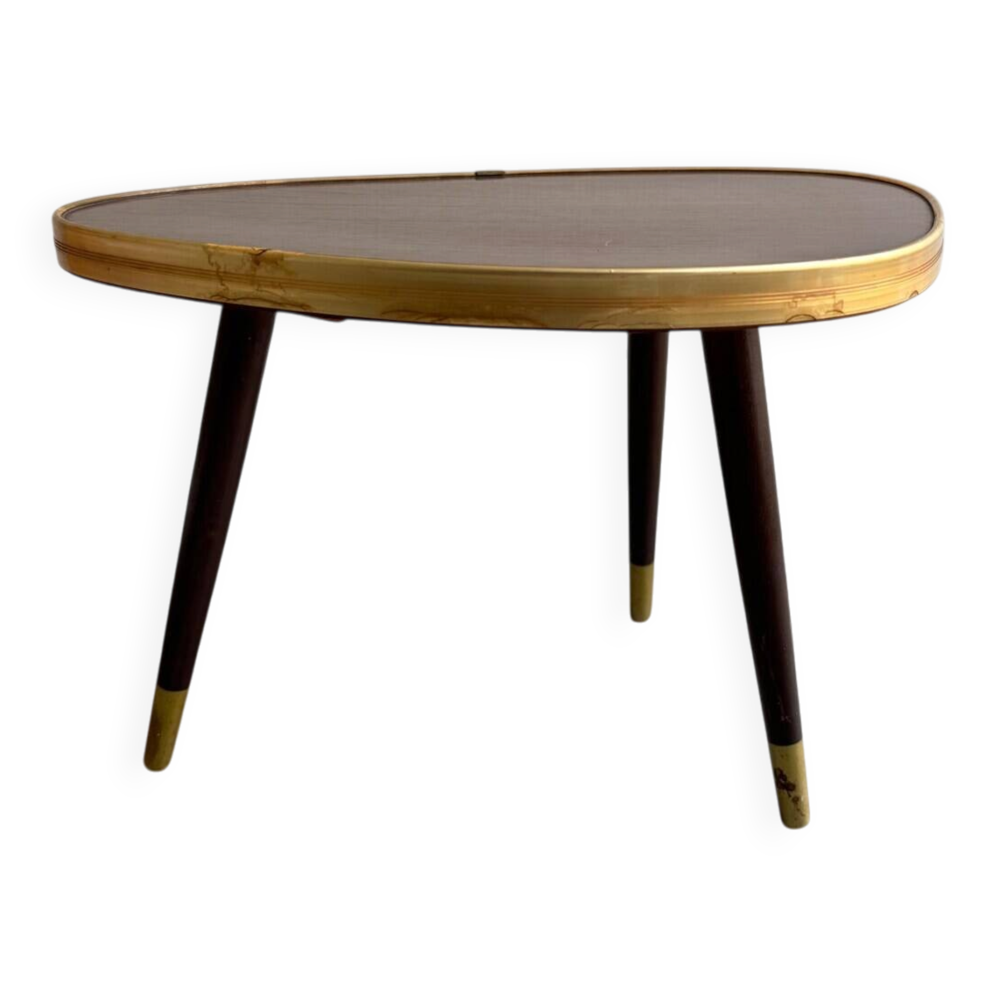 Vintage side table / plant stand with a formica top