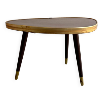 Vintage side table / plant stand with a formica top