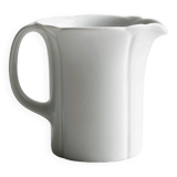 Pot à lait en porcelaine blanche