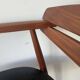 Fauteuil de bureau danois en teck