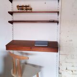 Étagère bureau modulable scandinave par Kai Kristiansen, 1960