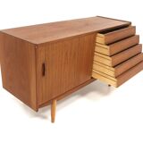 Scandinavian teak sideboard "Rekord", Nils Jonsson, Troeds, Sweden, 1960