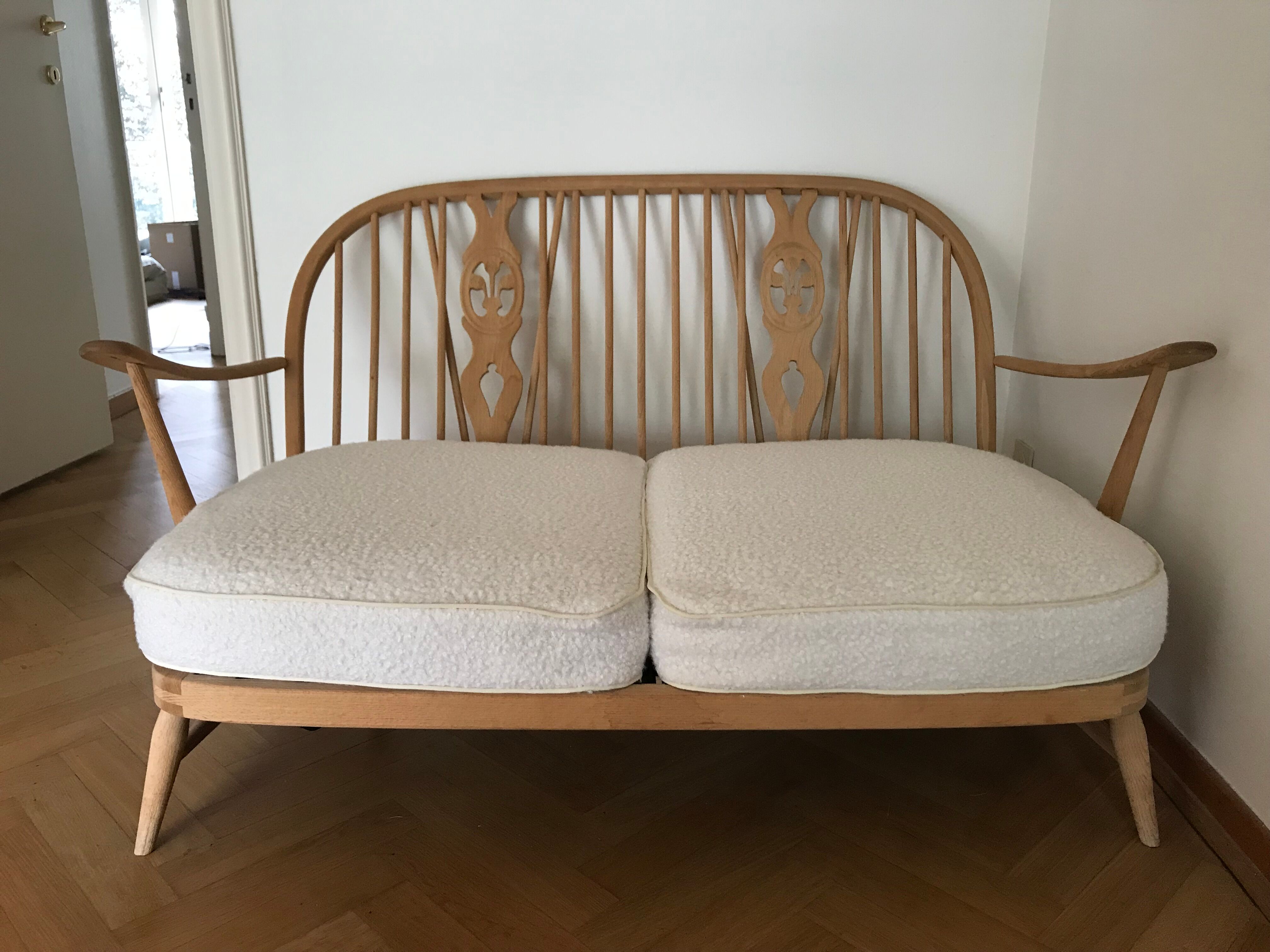 Vintage sofa 2 places Ercol