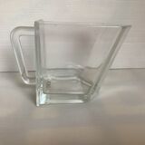 Old thick glass drawer tray