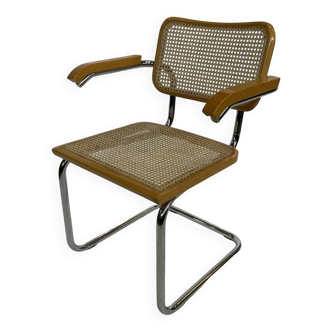 Cesca chair B64 with armrests by Marcel Breuer Design